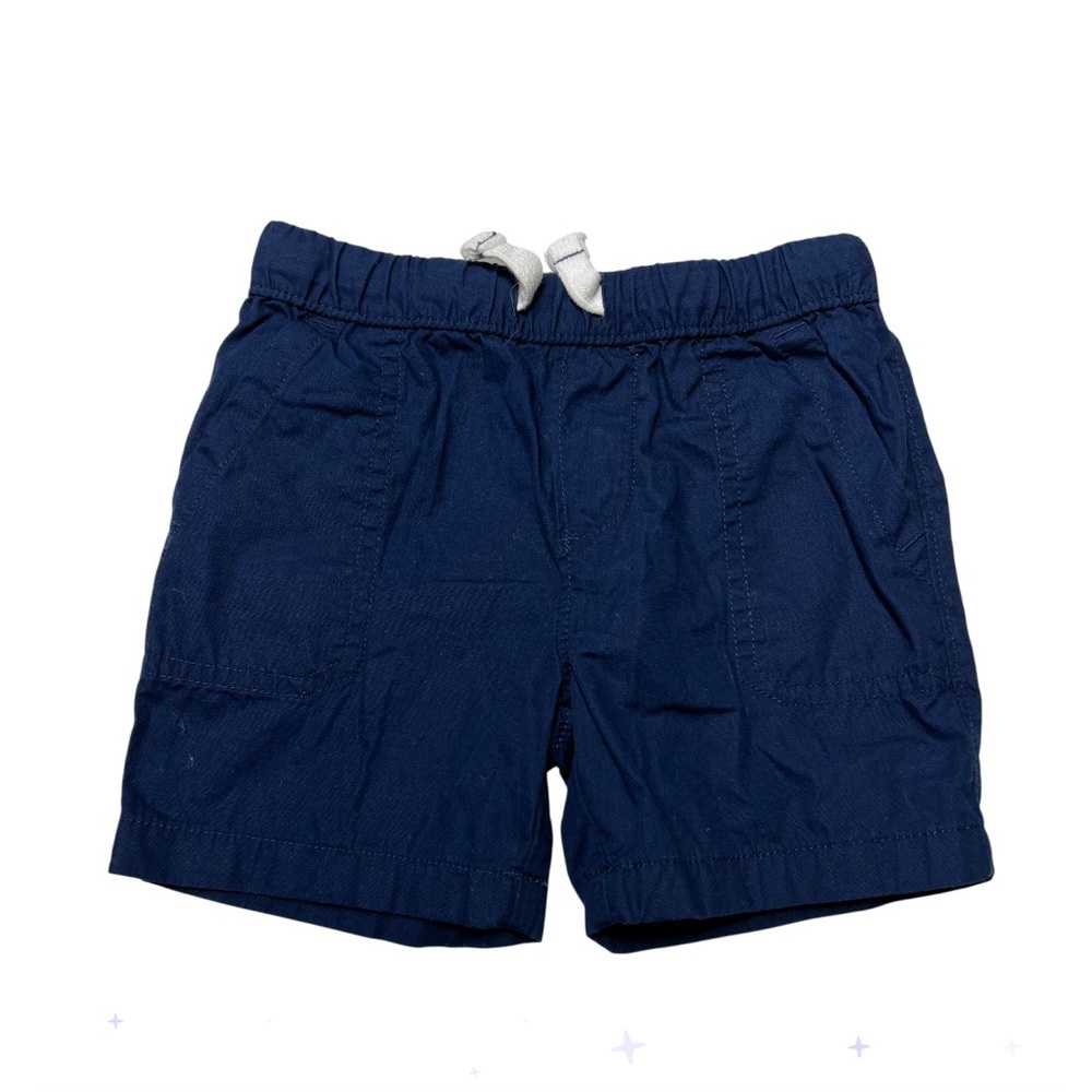 Carter's Dark Blue Elastic Waist Shorts‎
